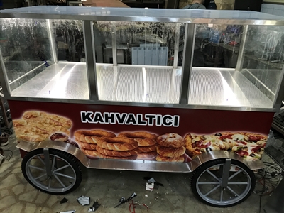 İmalattan Kahvaltı Simit Börek Arabası - 0