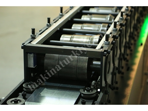 Özel Roll Form Kepenk Alt Baza -Nallık Çekme Makinesi