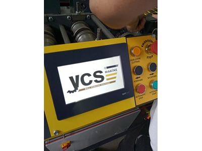 YCL Lam Special Roll Form Shutter Lamella Drawing Machine  - 12