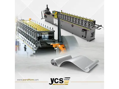 YCL Lam Special Roll Form Shutter Lamella Drawing Machine 