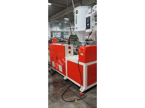75mm Plastic PVC Pipe Extruder