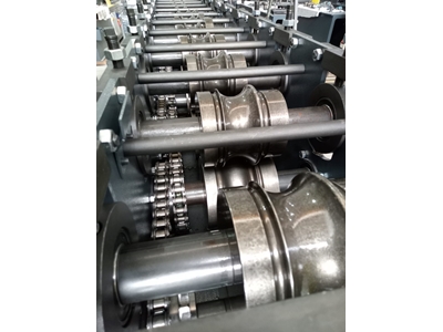 Özel Roll Form Makinesi ÇİFT CİDAR kepenk lameli çekme makinesi - 12