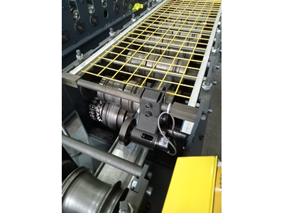 Özel Roll Form Makinesi ÇİFT CİDAR kepenk lameli çekme makinesi - 13