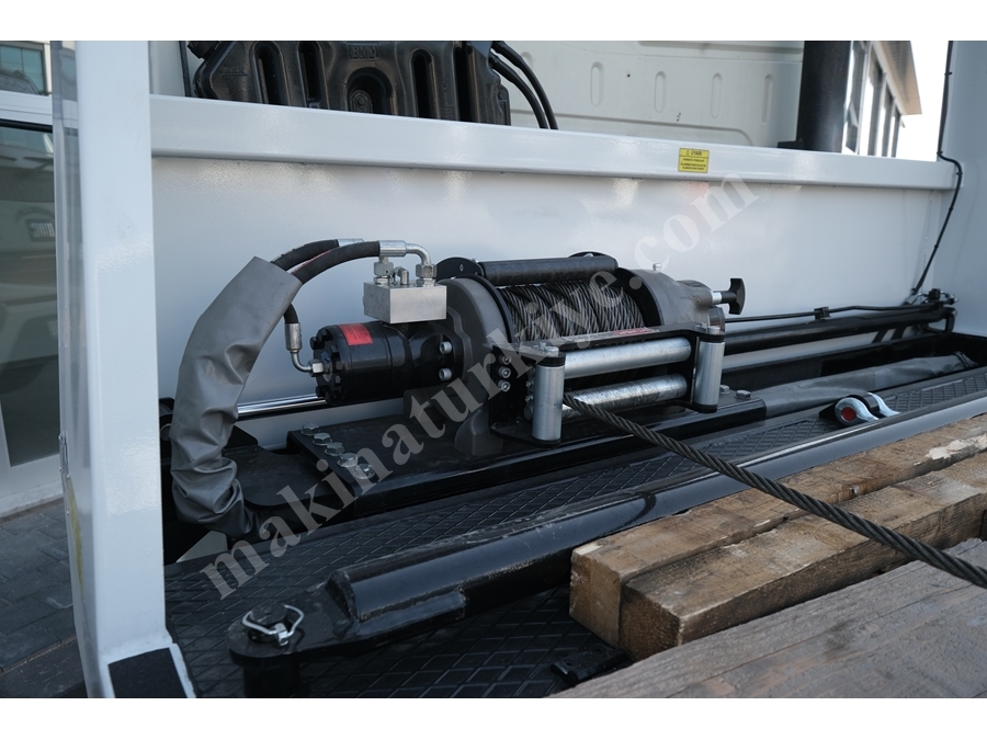 12 Ton Platformlu Lowbed Araç Kurtarma Oto Çekici