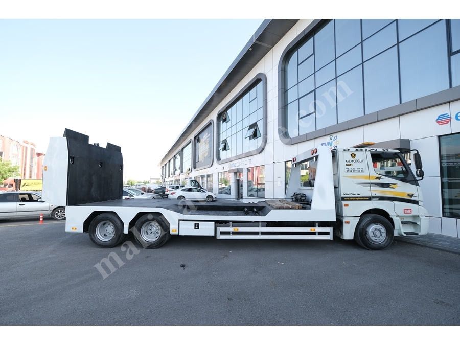 12 Ton Platformlu Lowbed Araç Kurtarma Oto Çekici
