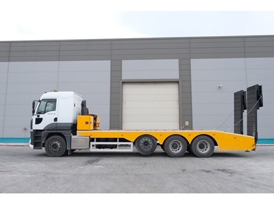 20 Ton Platformlu Lowbed Araç Kurtarma Oto Çekici