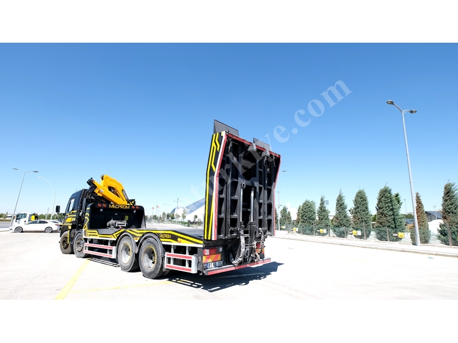 MP24 Katlanır Vinçli Platformlu Araç Kurtarma Oto Çekici