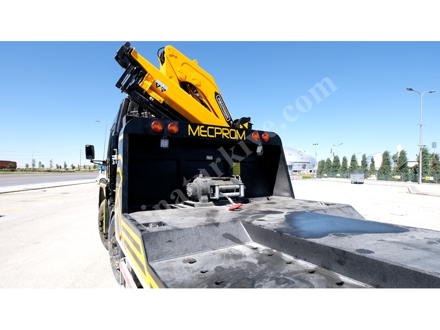 MP24 Katlanır Vinçli Platformlu Araç Kurtarma Oto Çekici