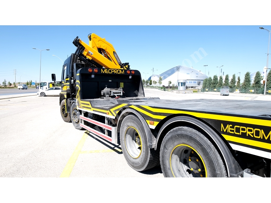 MP24 Katlanır Vinçli Platformlu Araç Kurtarma Oto Çekici