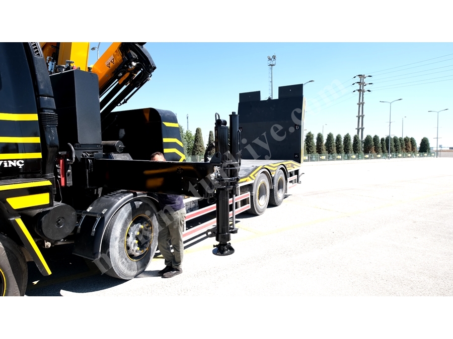 MP24 Katlanır Vinçli Platformlu Araç Kurtarma Oto Çekici