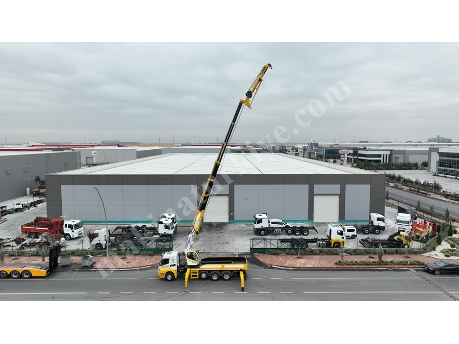 MP110 EL6+L5 Katlanır Bomlu Mobil Vinç