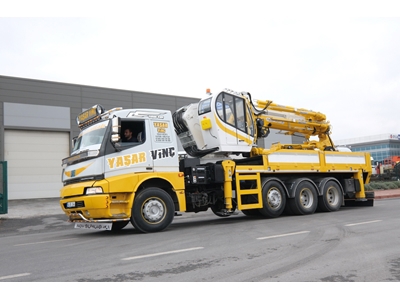 MP110 EL6+L5 Katlanır Bomlu Mobil Vinç