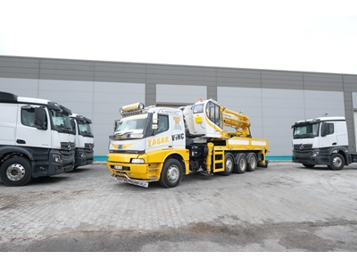 MP110 EL6+L5 Katlanır Bomlu Mobil Vinç - 7