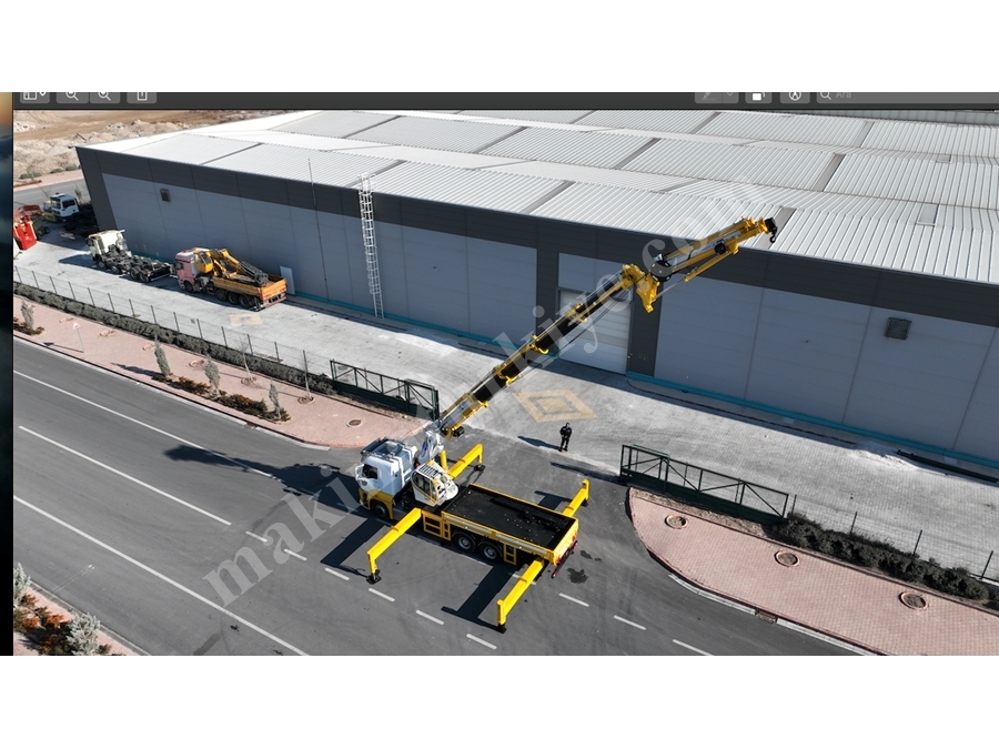 MP110 EL6+L5 Katlanır Bomlu Mobil Vinç