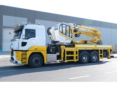 MP110 EL6+L5 Katlanır Bomlu Mobil Vinç - 8