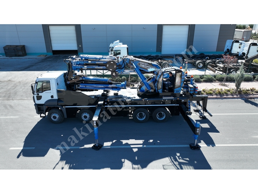 MP150 EL7+L5 Katlanır Bomlu Mobil Vinç