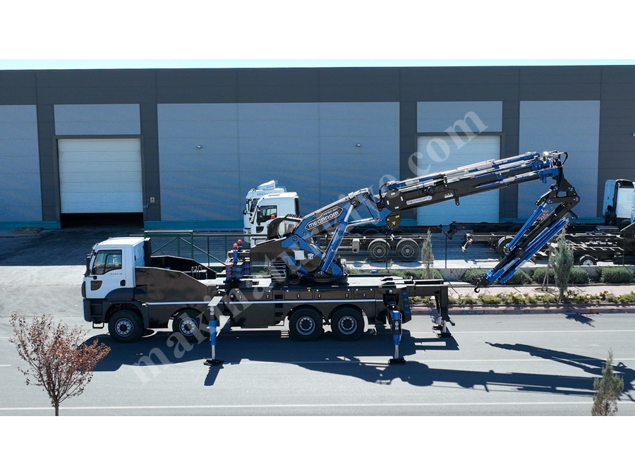 MP150 EL7+L5 Katlanır Bomlu Mobil Vinç