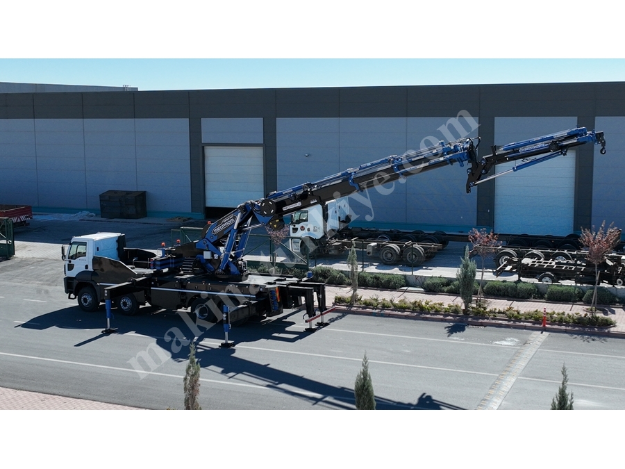MP150 EL7+L5 Katlanır Bomlu Mobil Vinç