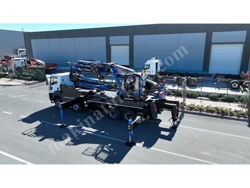 MP150 EL7+L5 Katlanır Bomlu Mobil Vinç
