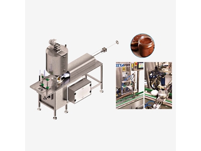 20 - 250 Gr (6-12 Pcs / Minute) Volumetric Chocolate Bowl Filling Machine - 0