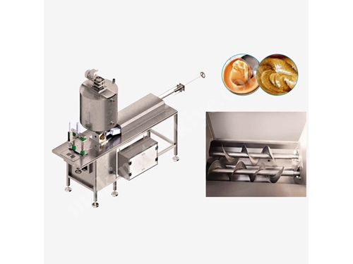 100 - 1500 Gr (6-12 Adet / Dakika) Fındık Ezmesi Volümetrik Kase Dolum Makinası