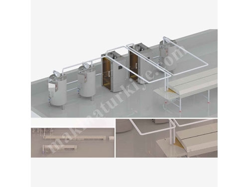 Drop Chocolate Production Process Lines And Rooms