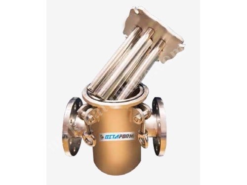 Ø30x200 Mm Çikolata Magnet Filtre Sistemi