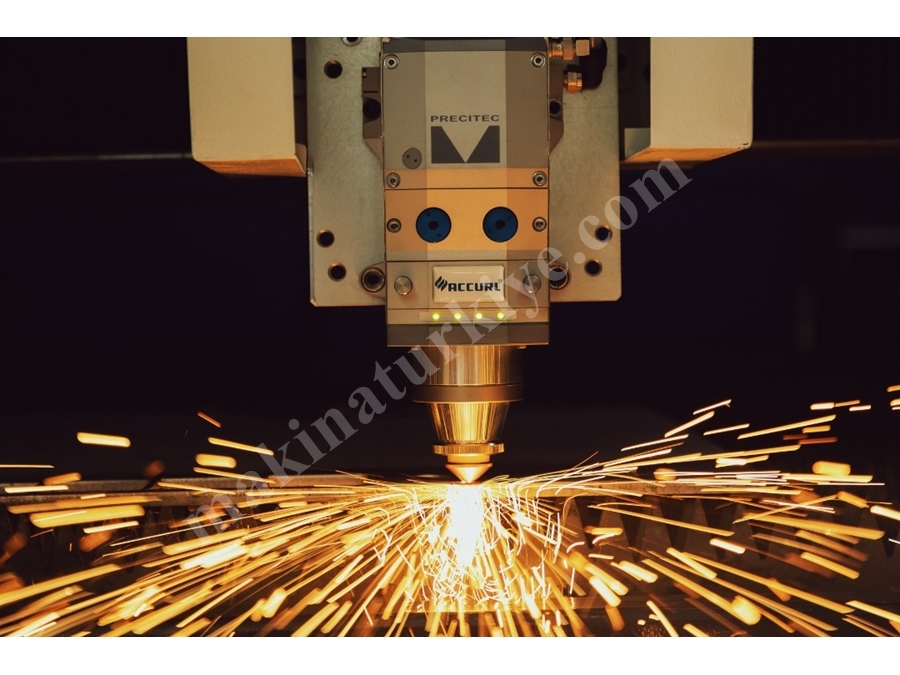 Accurl 12Kw Fiber Lazer Kesim Makinası 5 Yıl Garantili