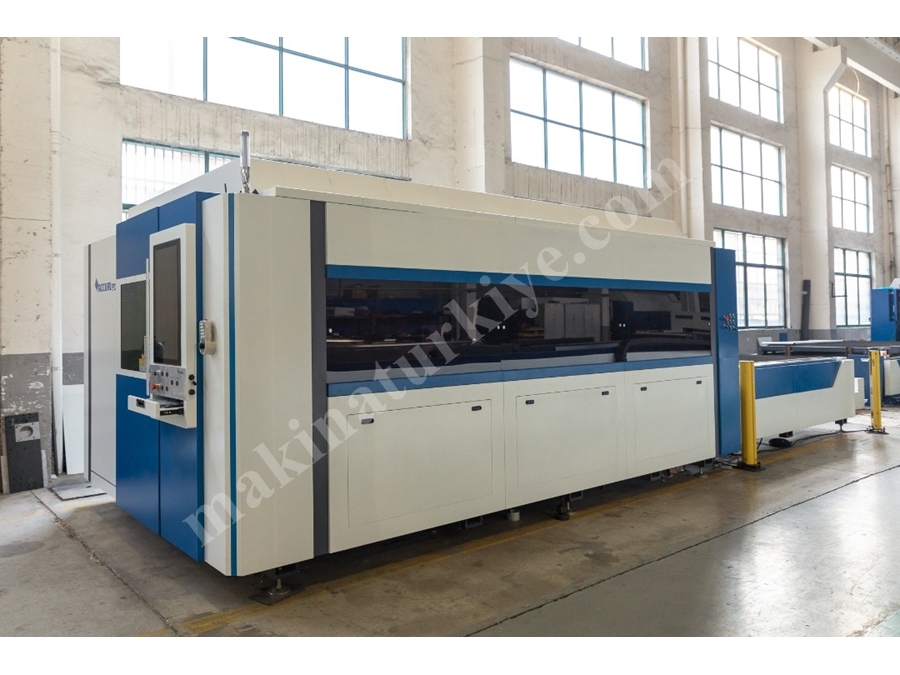 Accurl 12Kw Fiber Lazer Kesim Makinası 5 Yıl Garantili