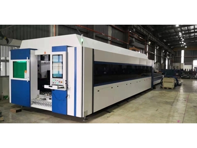 Accurl 12Kw Fiber Lazer Kesim Makinası 5 Yıl Garantili - 4