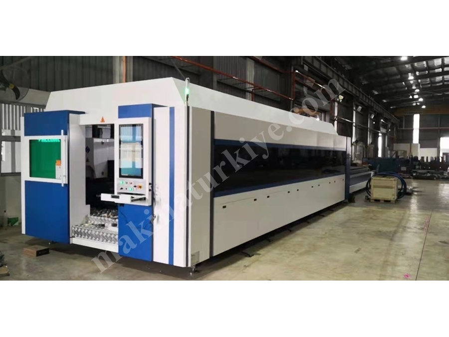 Accurl 12Kw Fiber Lazer Kesim Makinası 5 Yıl Garantili