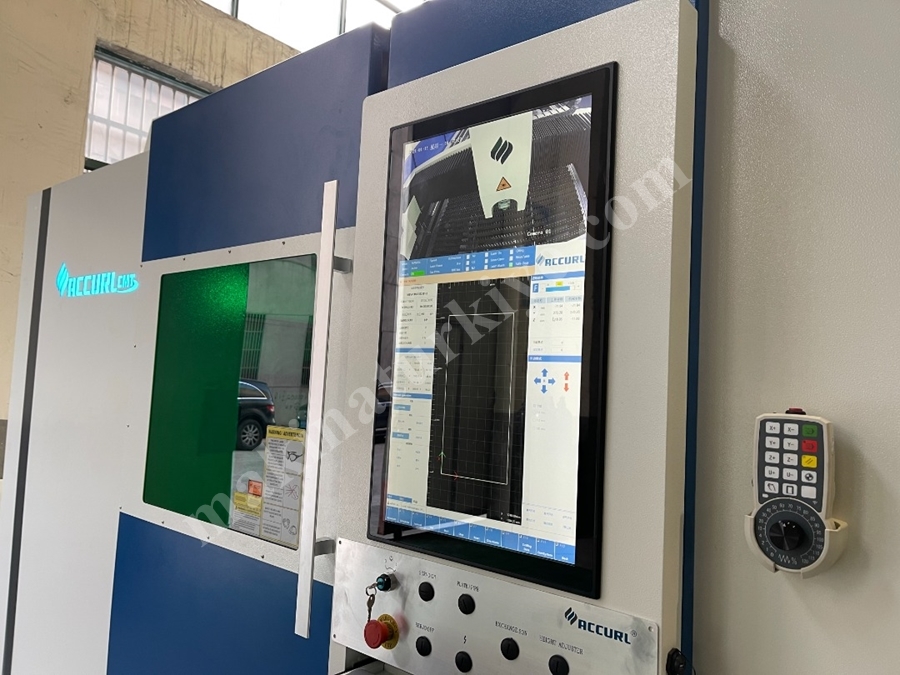 Accurl 12Kw Fiber Lazer Kesim Makinası 5 Yıl Garantili