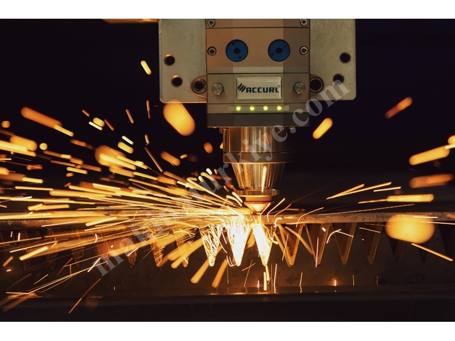 Accurl 6Kw Fiber Lazer Kesim Makinası 5 Yıl Garantili