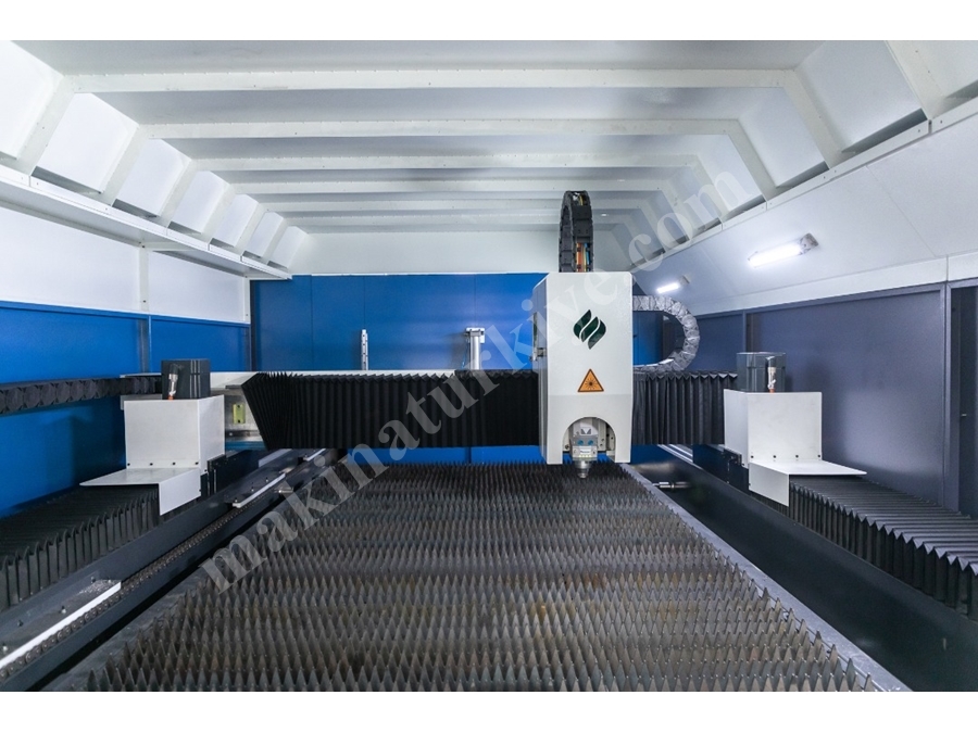 Accurl 6Kw Fiber Lazer Kesim Makinası 5 Yıl Garantili