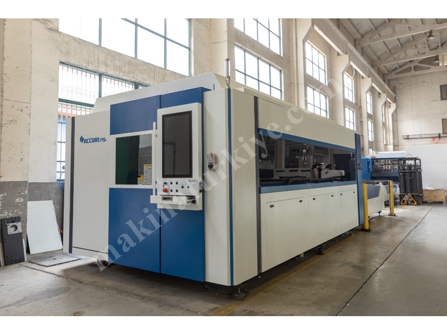 Accurl 6Kw Fiber Lazer Kesim Makinası 5 Yıl Garantili