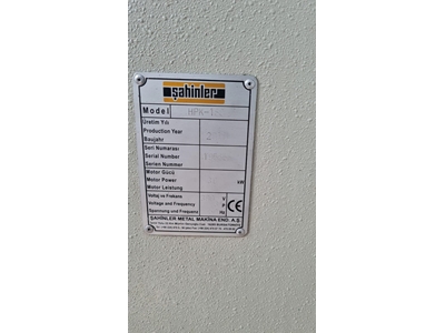 Şahinler Hpk 180 Hidrolik Profil Ükme Makinesi - 4