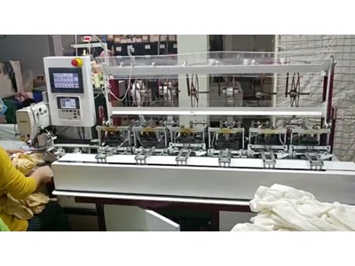 Tam Otomatik 6 Etiket Katlamalı Dikiş Ve Etiketleme Makinası - 3