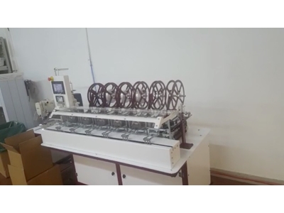 Tam Otomatik 6 Etiket Katlamalı Dikiş Ve Etiketleme Makinası - 1