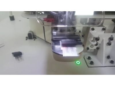 Tam Otomatik 6 Etiket Katlamalı Dikiş Ve Etiketleme Makinası - 2