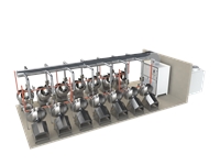 Installations de machines à enrober de chocolat HG-DRJ-TS - 22