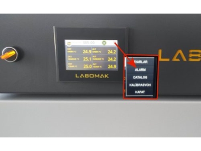 250 °C PID Sistem Laboratuvar Etüvü Kurutma Fırını - 3