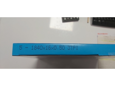 1840x16x0.50 3Tpı Et/Kemik Testeresi Bıçağı - 2