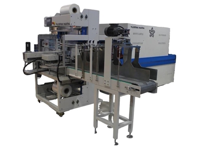 YM-YBK650 Side Feed Spiral Shrink Packaging Machine - 0