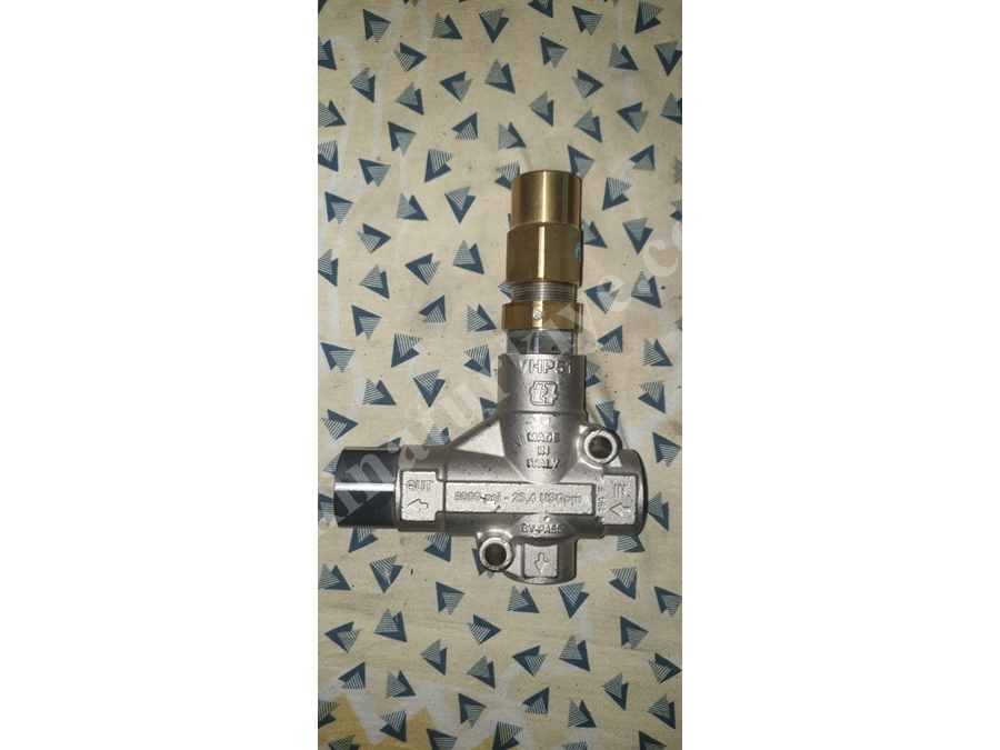 500 Bar 80 Litre / Dakika Su Jeti Baypass Valfi