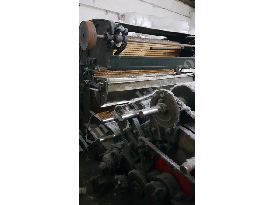 2.El Hizar Bıçaklı Elyaf Tarak Makinesi