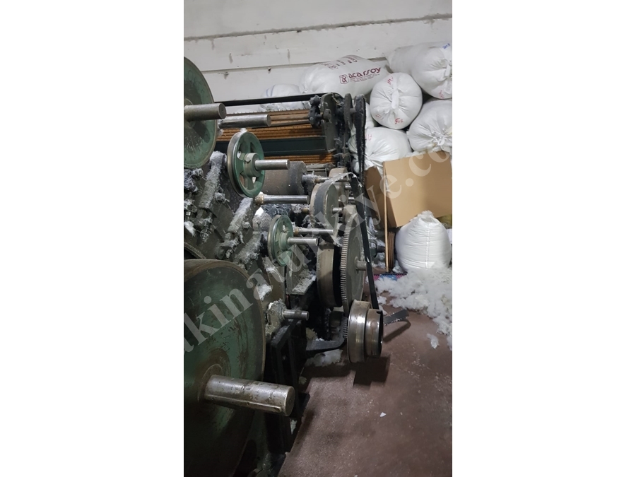 2.El Hizar Bıçaklı Elyaf Tarak Makinesi