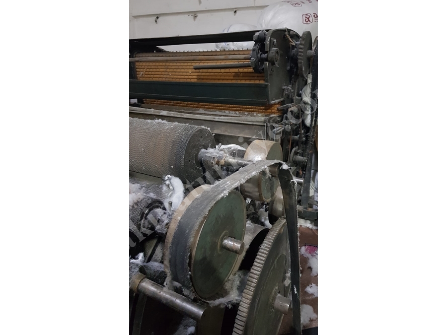 2.El Hizar Bıçaklı Elyaf Tarak Makinesi