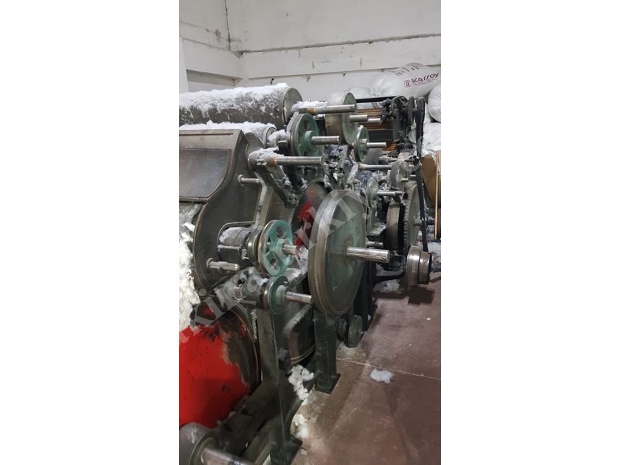2.El Hizar Bıçaklı Elyaf Tarak Makinesi