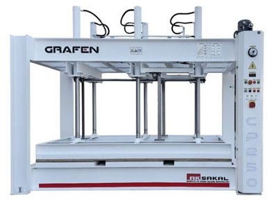 1100 x 2200 mm Soğuk Pres Makinası