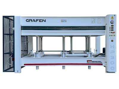 1300 x 2250 mm Yağ Isıtmalı Sıcak Pres Makinası - 0